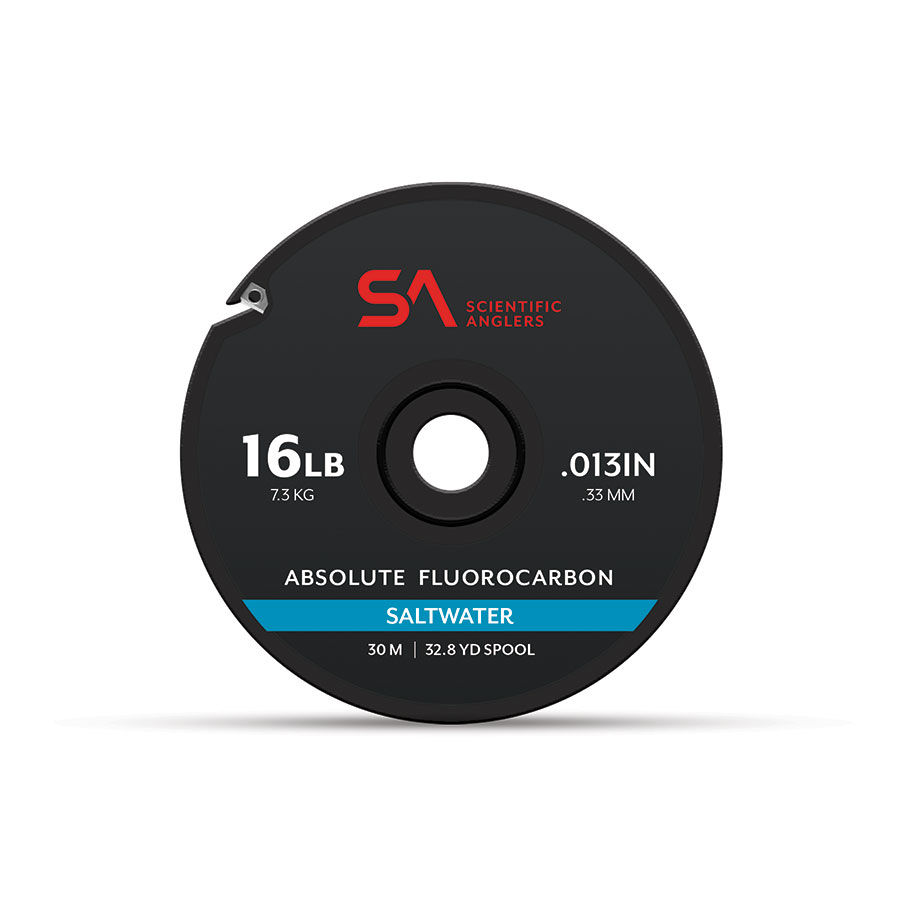 SA Absolute Fluorocarbon Saltwater Tippet 12lb
