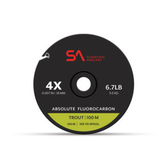 Scientific Anglers Fishing Line 4X Fluorocarbon 5.5 Lb 